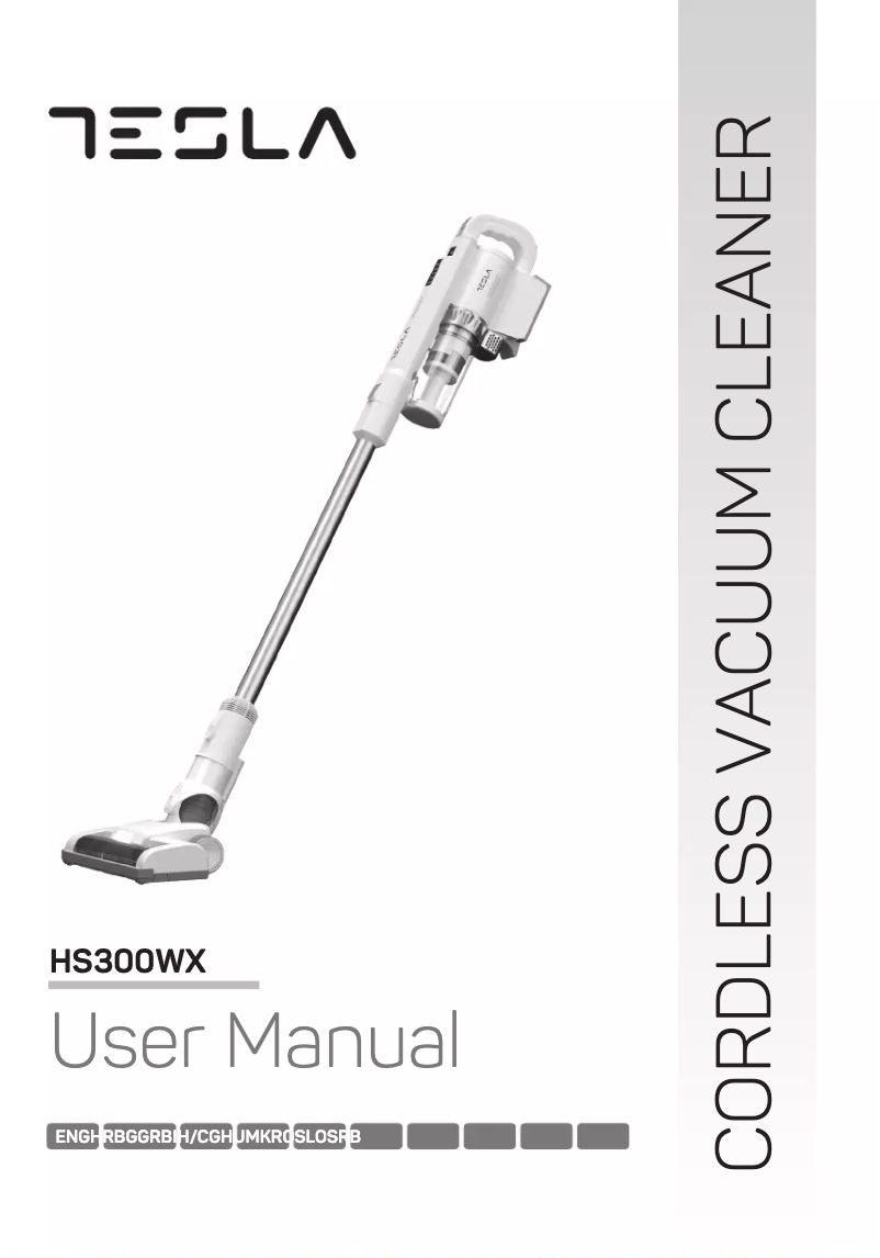 Image de la première page du manuel de l'appareil HS300WX