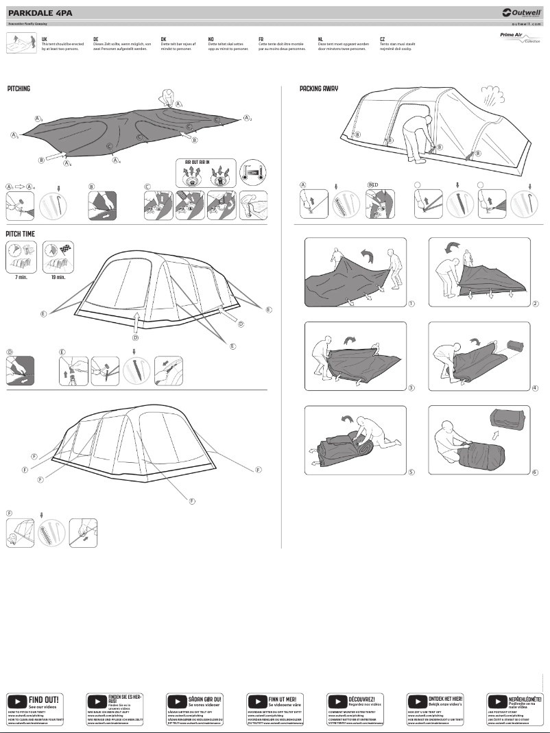 Image de la première page du manuel de l'appareil Parkdale 4PA