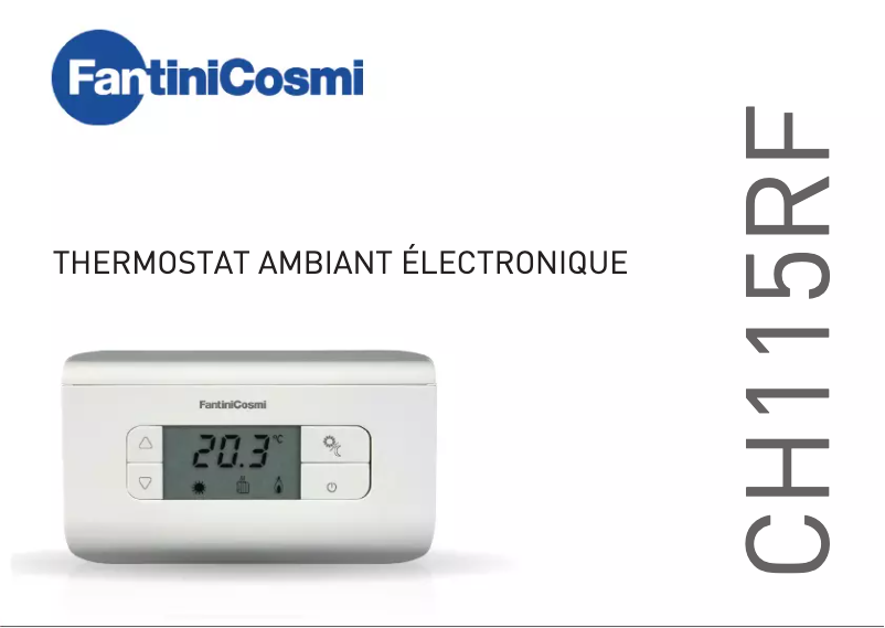 Page 1 de la notice Manuel utilisateur Fantini Cosmi CH115RF