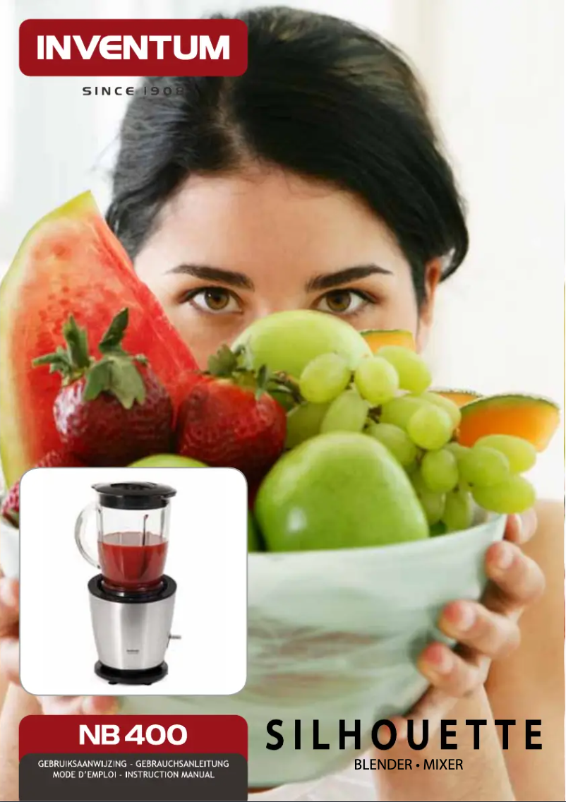 Página 1 del manual Manual de usuario Inventum NB400