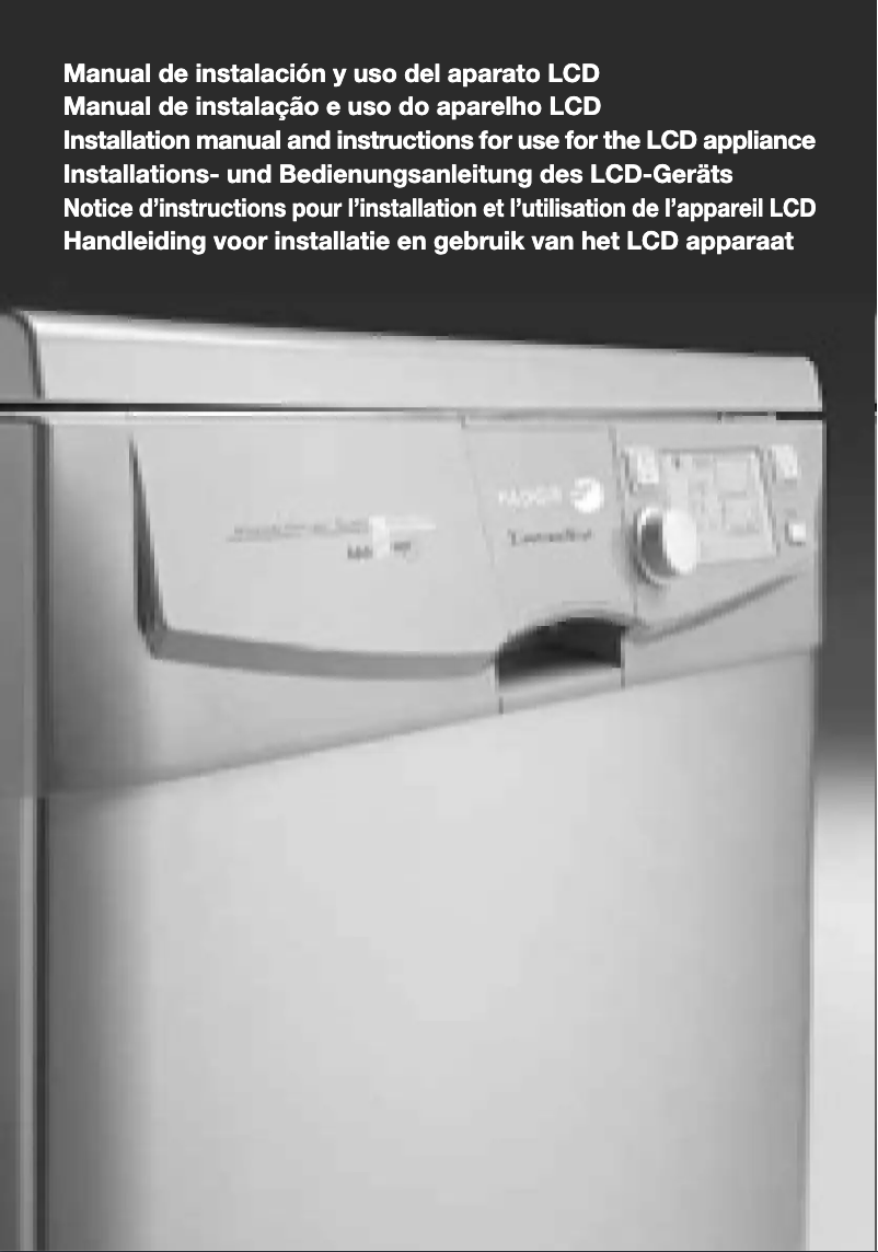 Image de la première page du manuel de l'appareil LF-020 SX