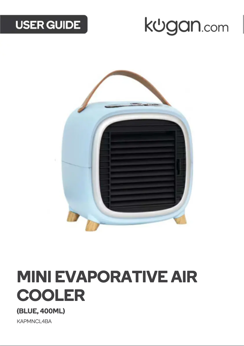 Page n°1 - Manuel utilisateur Kogan KAPMNCL4BA