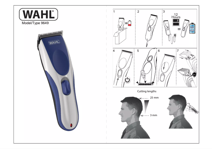 Image de la première page du manuel de l'appareil Color Pro 9649