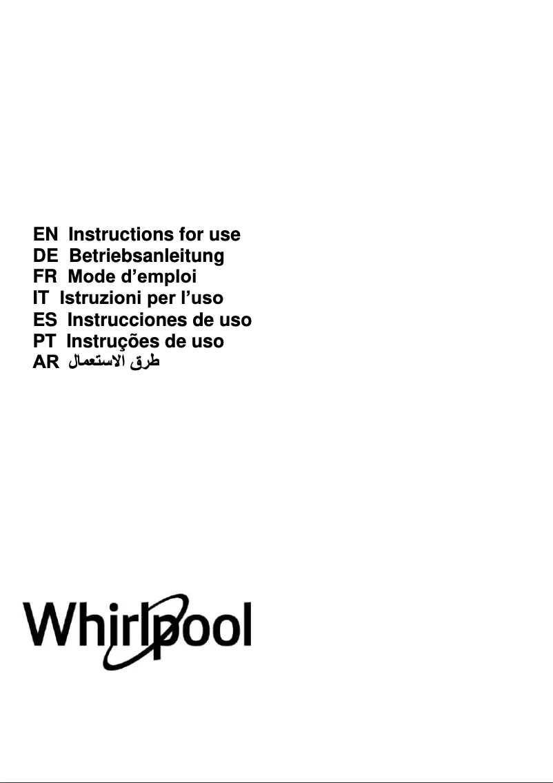 Page 1 de la notice Instructions / montage Whirlpool WSLK 65 LS X