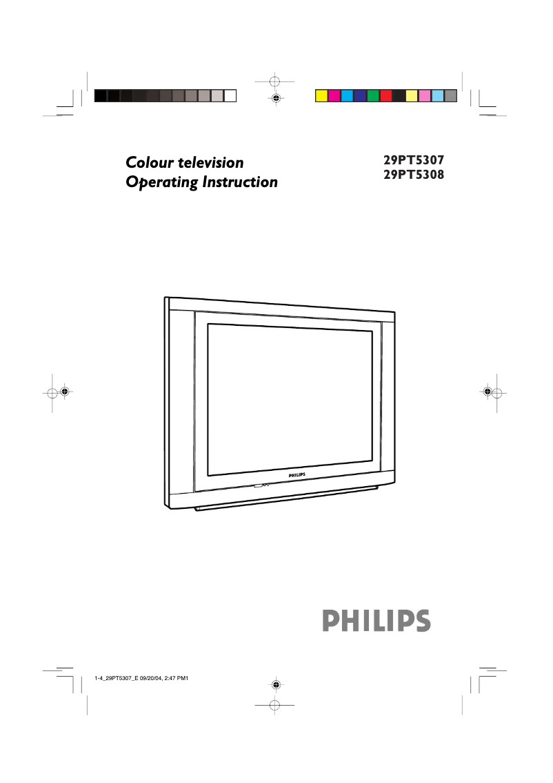 Página 1 del manual Manual de usuario Philips 29PT5308
