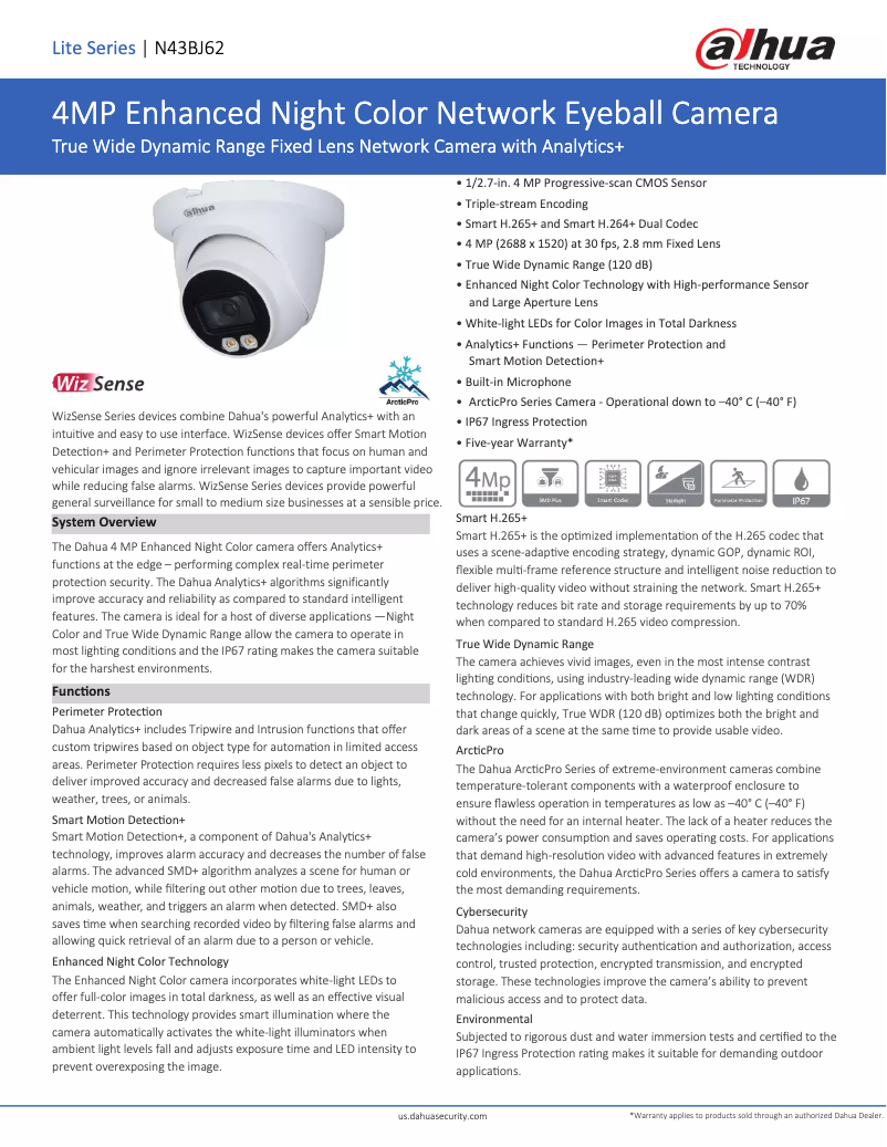 Image de la première page du manuel de l'appareil N43BJ62