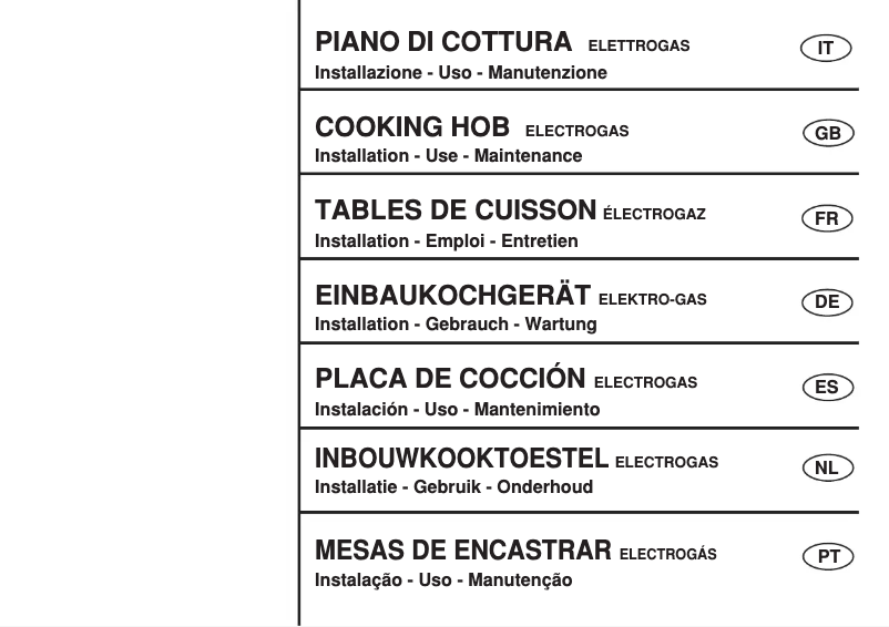 Page 1 de la notice Manuel utilisateur Fagor 3FH-4GLST X