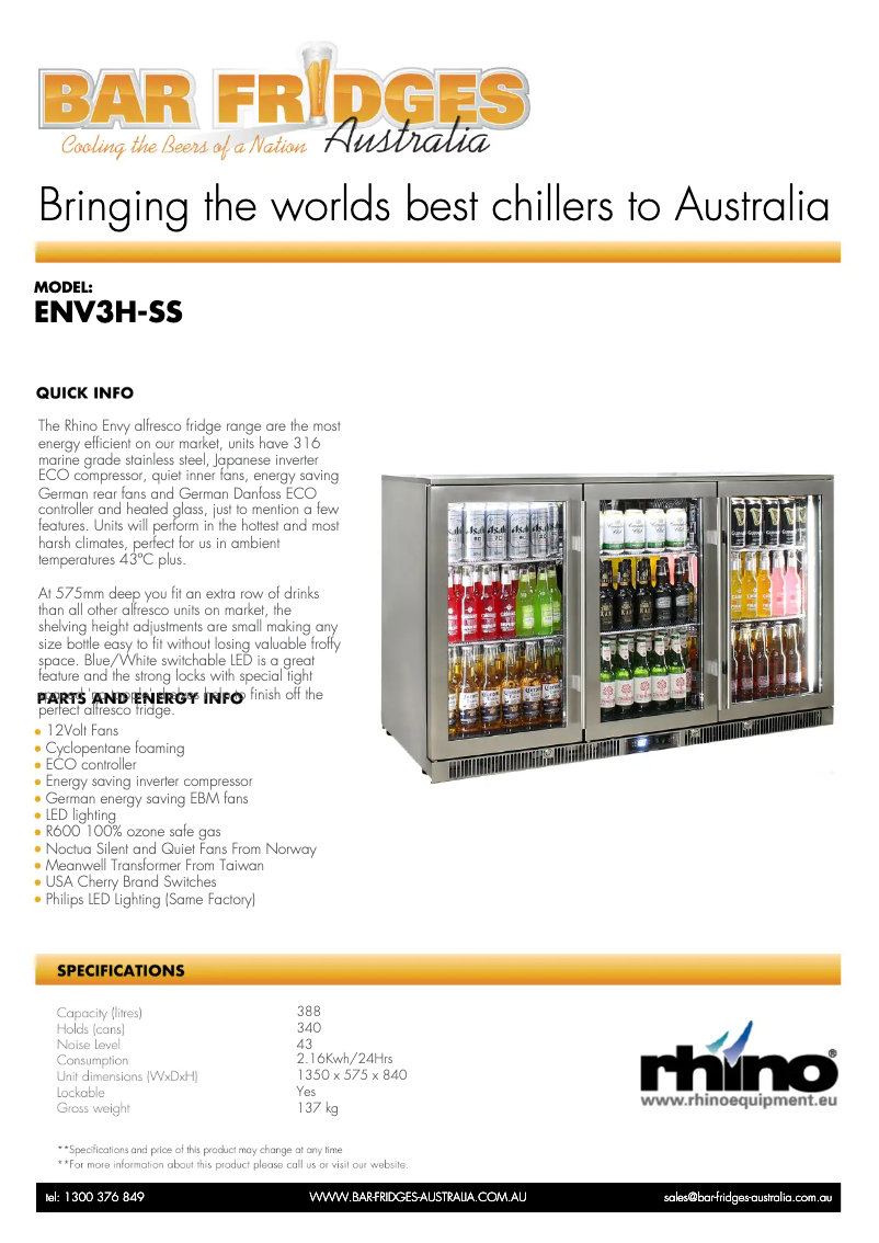 Image de la première page du manuel de l'appareil ENV3H-SS