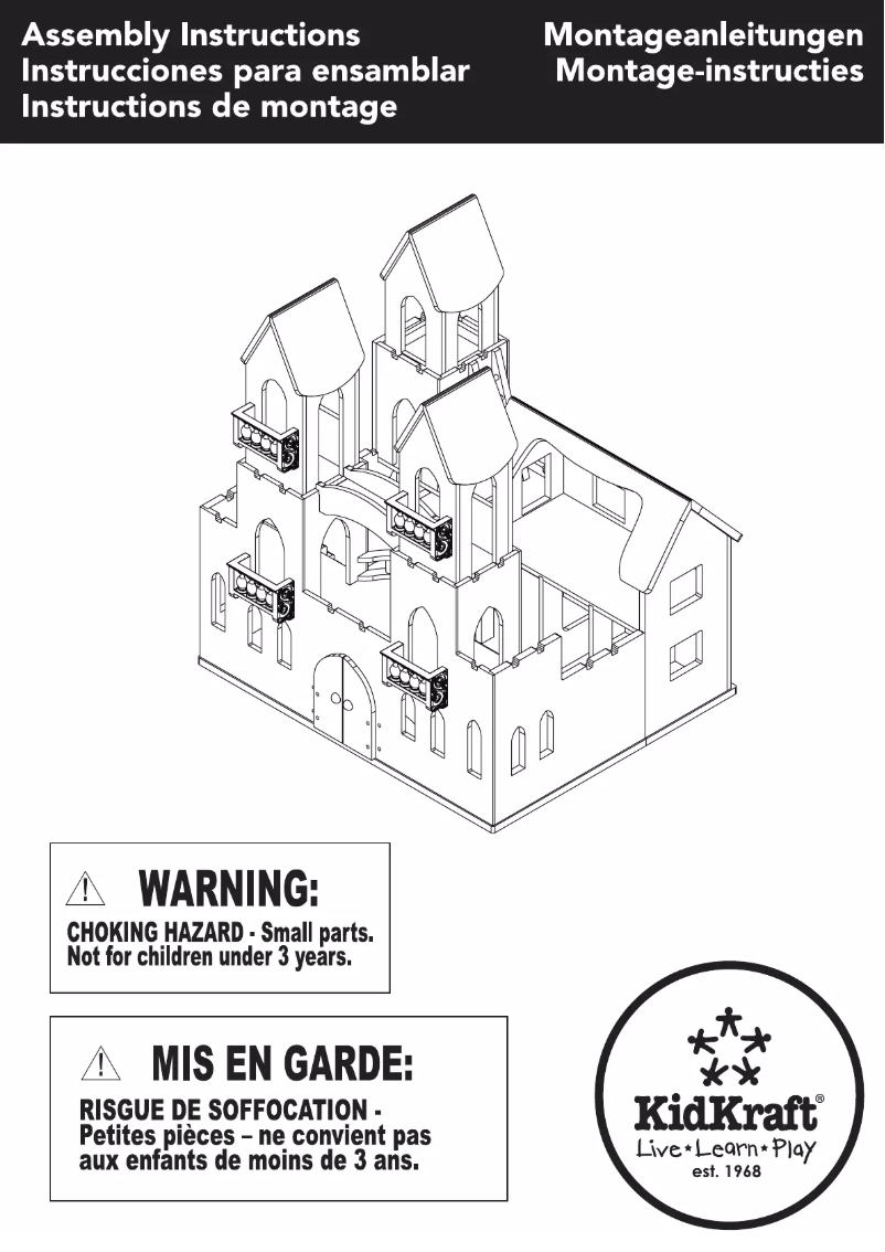 Page 1 de la notice Manuel utilisateur KidKraft 65259