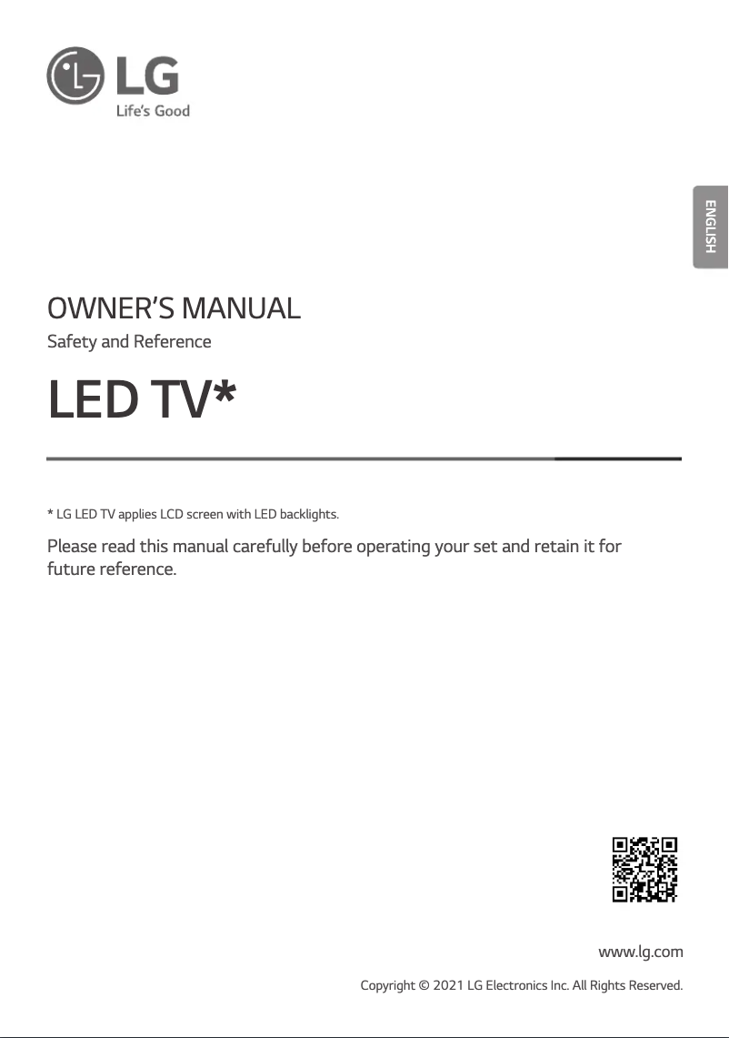Página 1 del manual Manual de usuario LG 75QNED91C