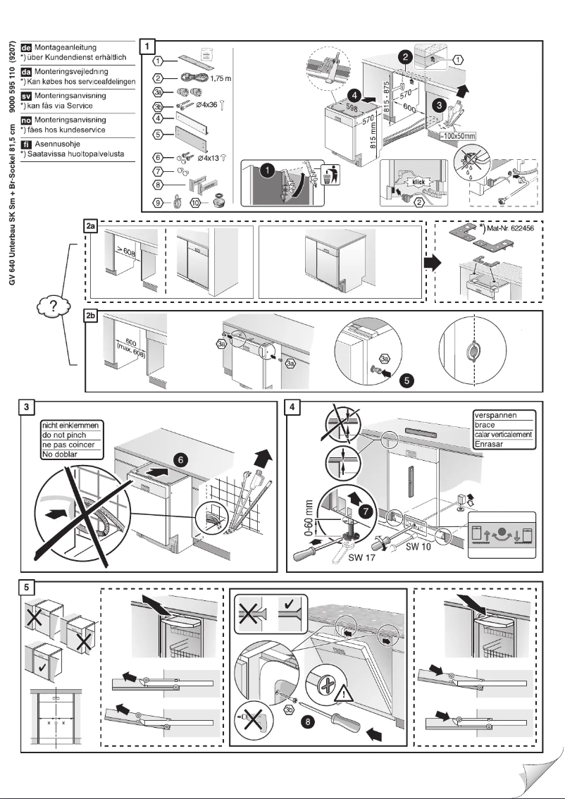 Page n°1 - Manuel utilisateur Siemens SN45M507SK