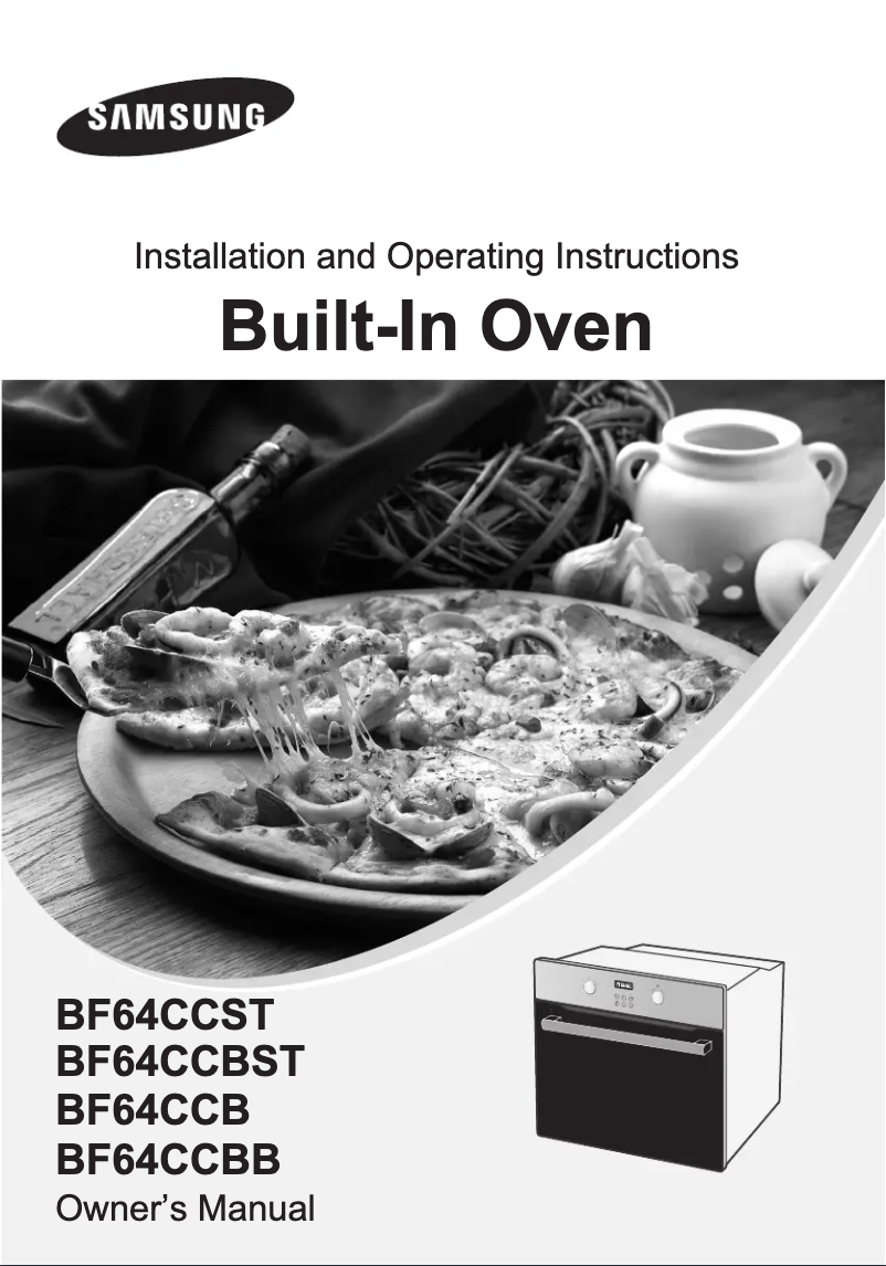 Page 1 de la notice Manuel utilisateur Samsung BF64CCST