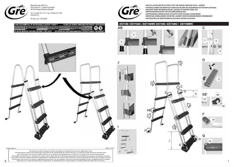 Image de la première page du manuel de l'appareil KIT500ECOB