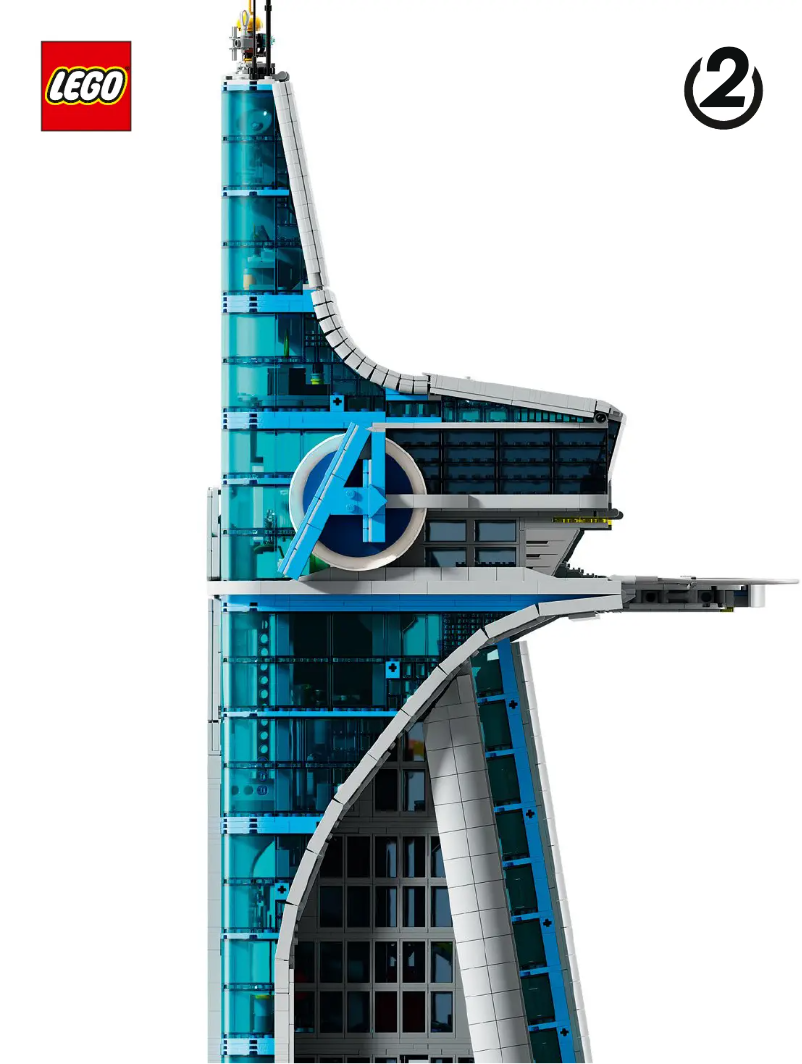 Imagen de la primera página del manual del dispositivo Marvel Avengers Tower 76269