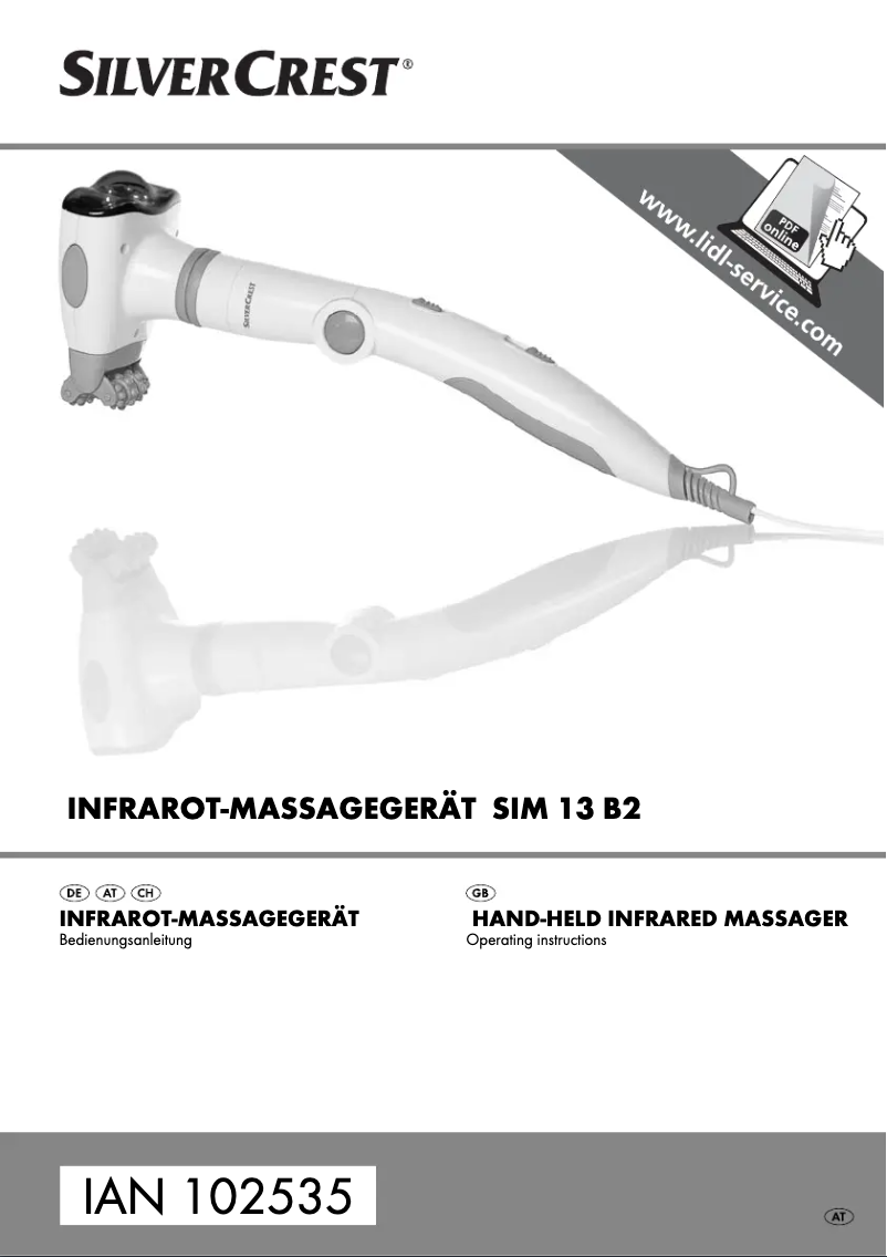 Image de la première page du manuel de l'appareil SIM 13 B2