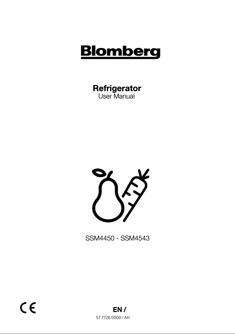 Image de la première page du manuel de l'appareil SSM4543