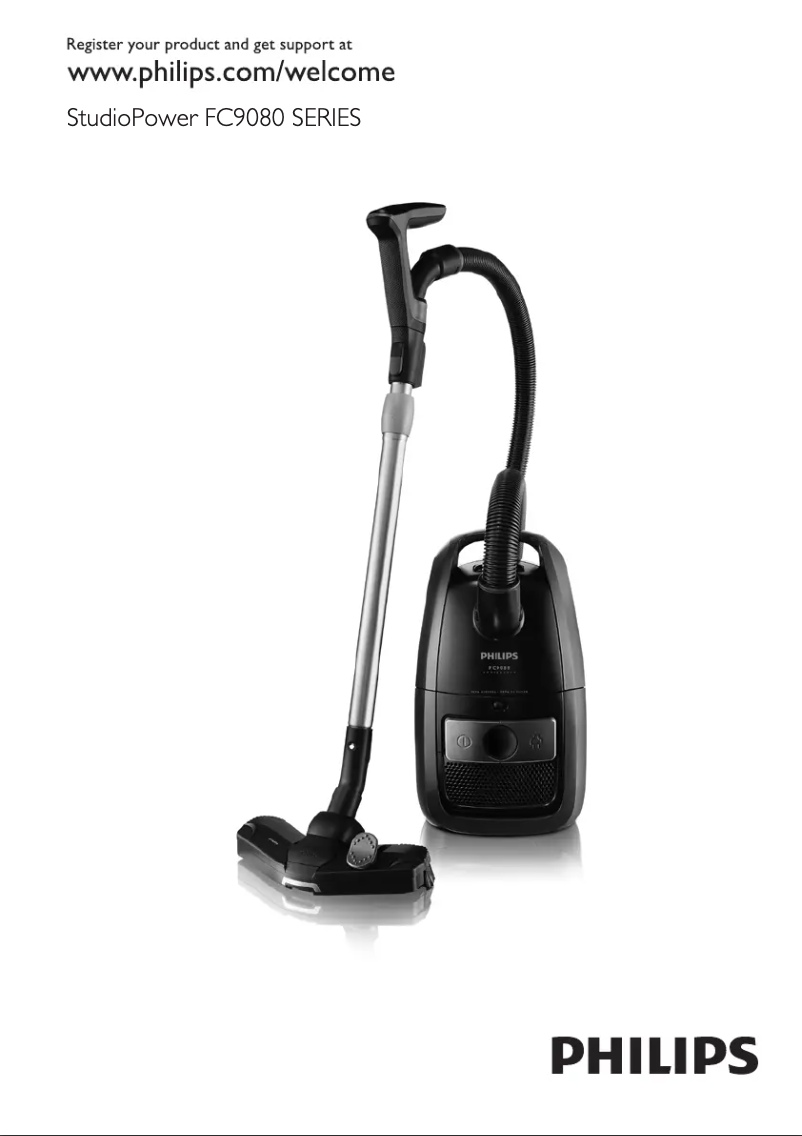 Página 1 del manual Manual de usuario Philips StudioPower FC9087