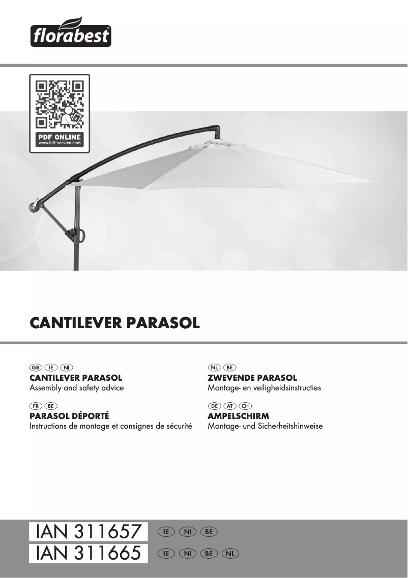 Página 1 del manual Manual de usuario Florabest IAN 311665