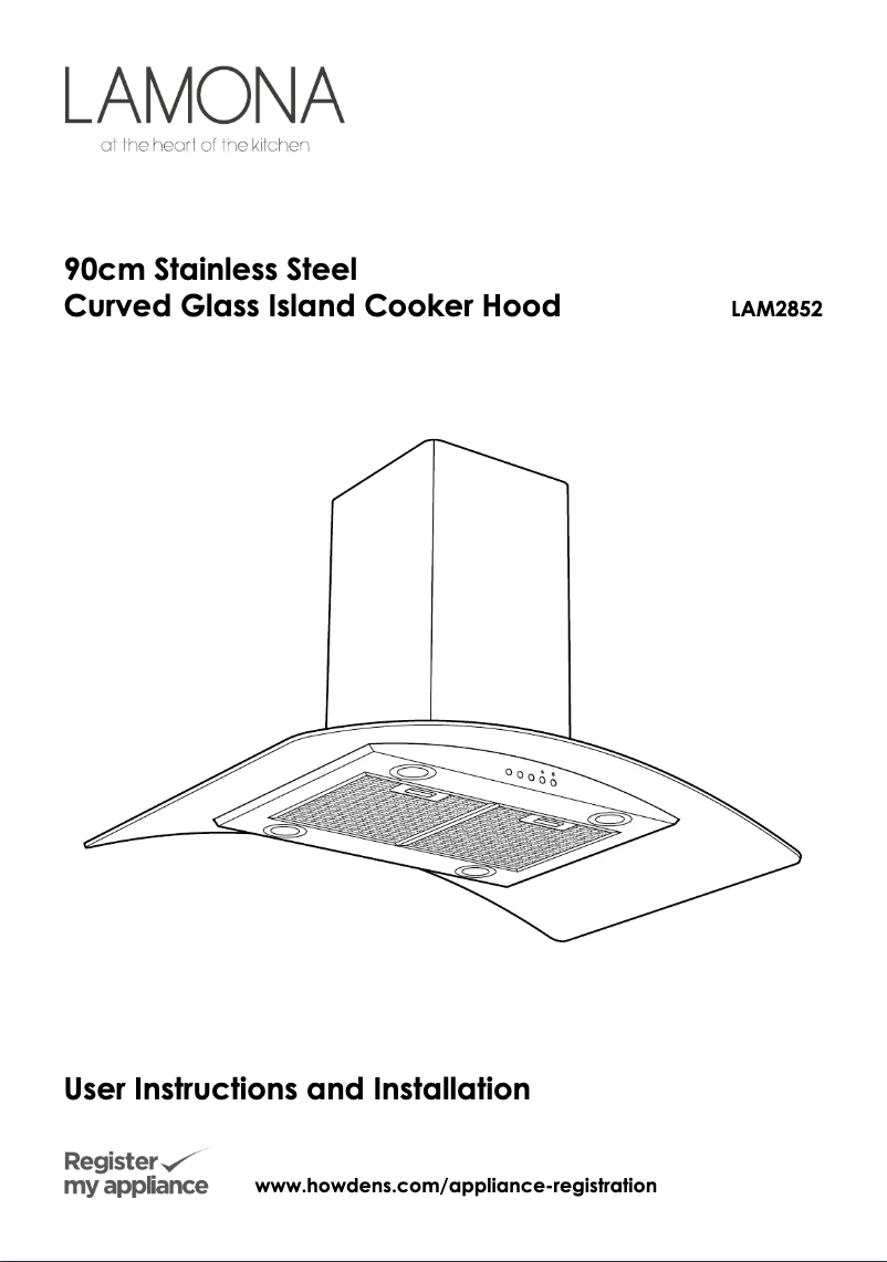 Image de la première page du manuel de l'appareil LAM2852