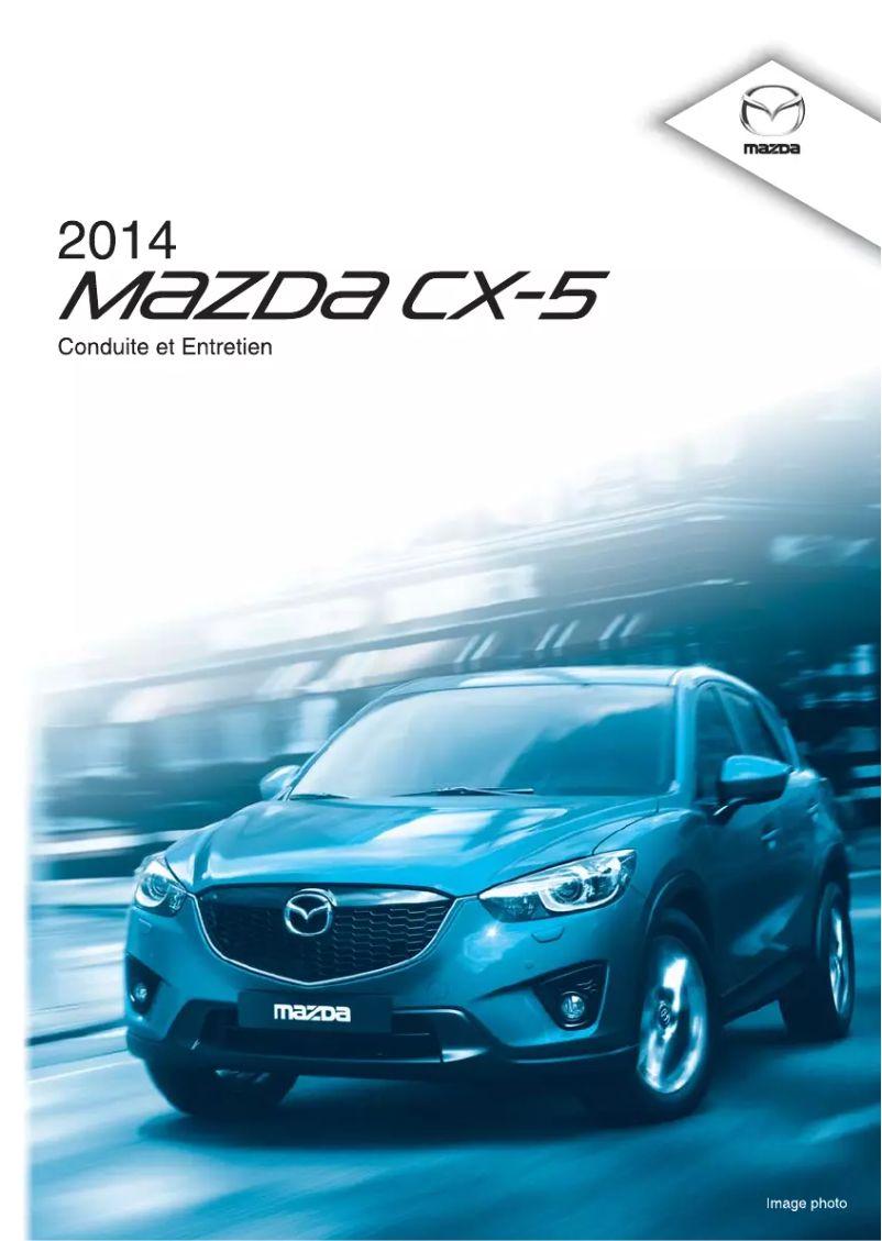 Page 1 de la notice Manuel utilisateur Mazda CX-5 (2014)