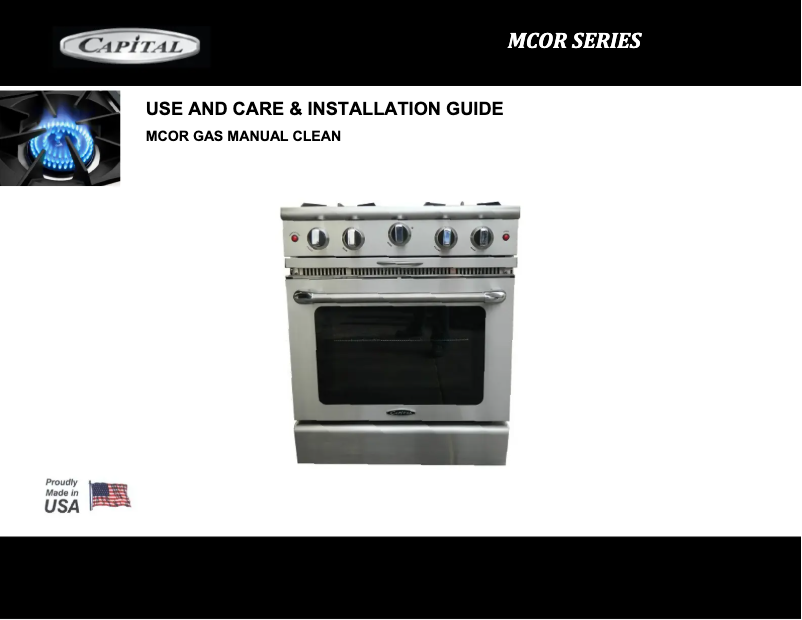 Image de la première page du manuel de l'appareil MCOR304-N