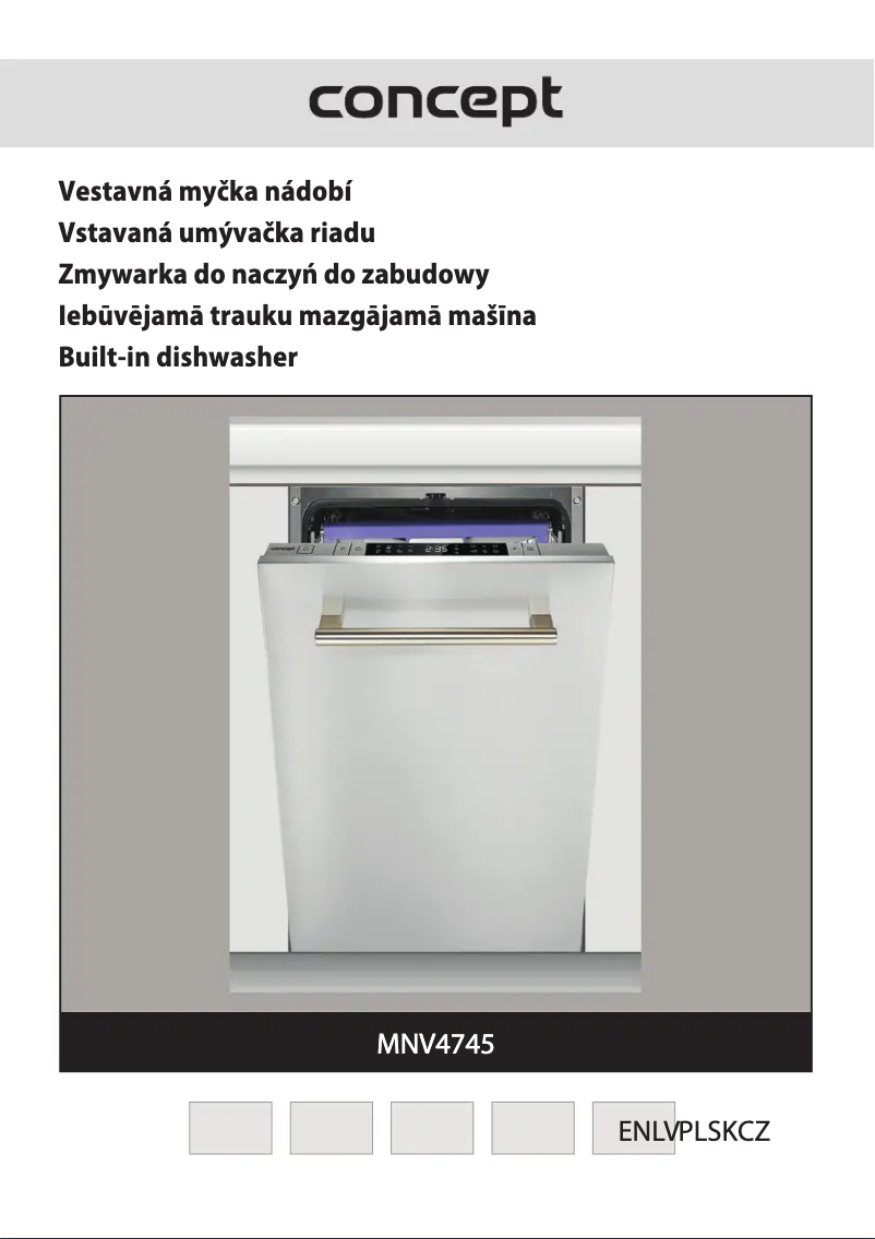 Image de la première page du manuel de l'appareil MNV4745