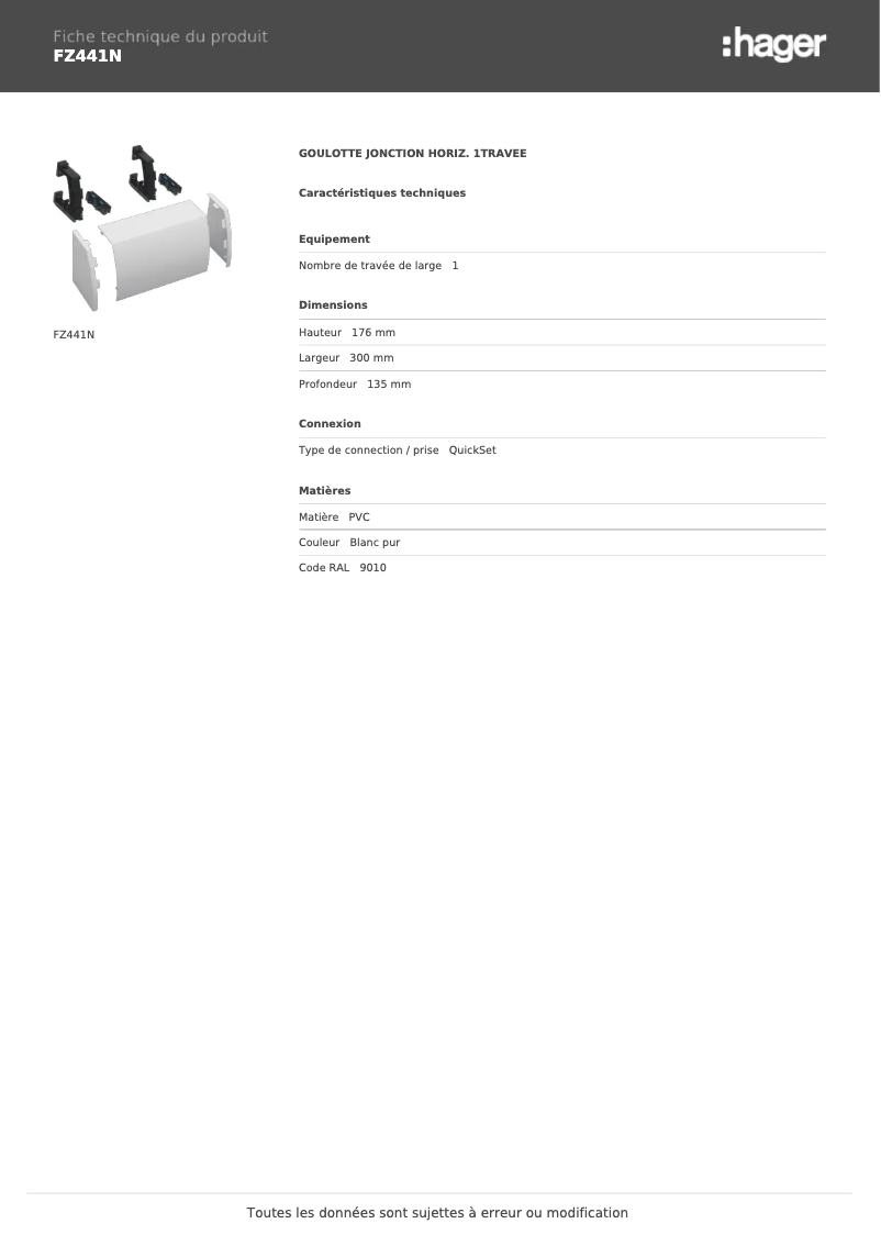 Image de la première page du manuel de l'appareil FZ441N