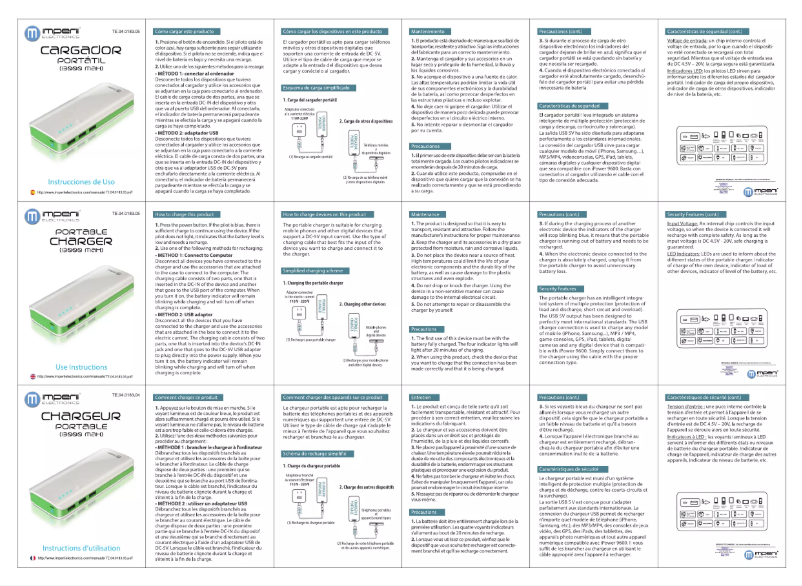 Page 1 de la notice Manuel utilisateur Imperii Electronics TE.04.0307.05