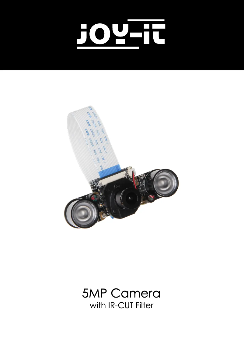 Página 1 del manual Manual de usuario Joy-It rb-camera-IR_PRO