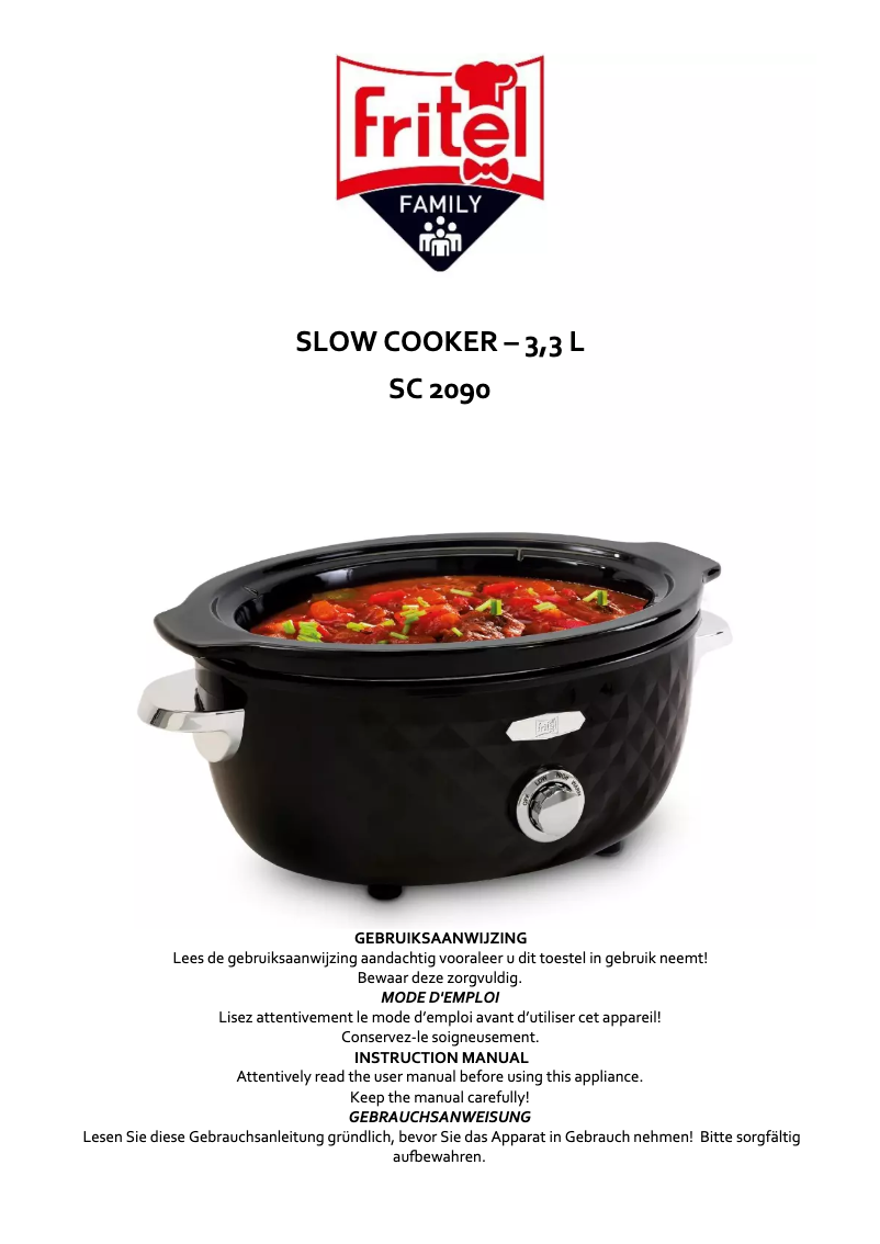 Image de la première page du manuel de l'appareil SC 2090