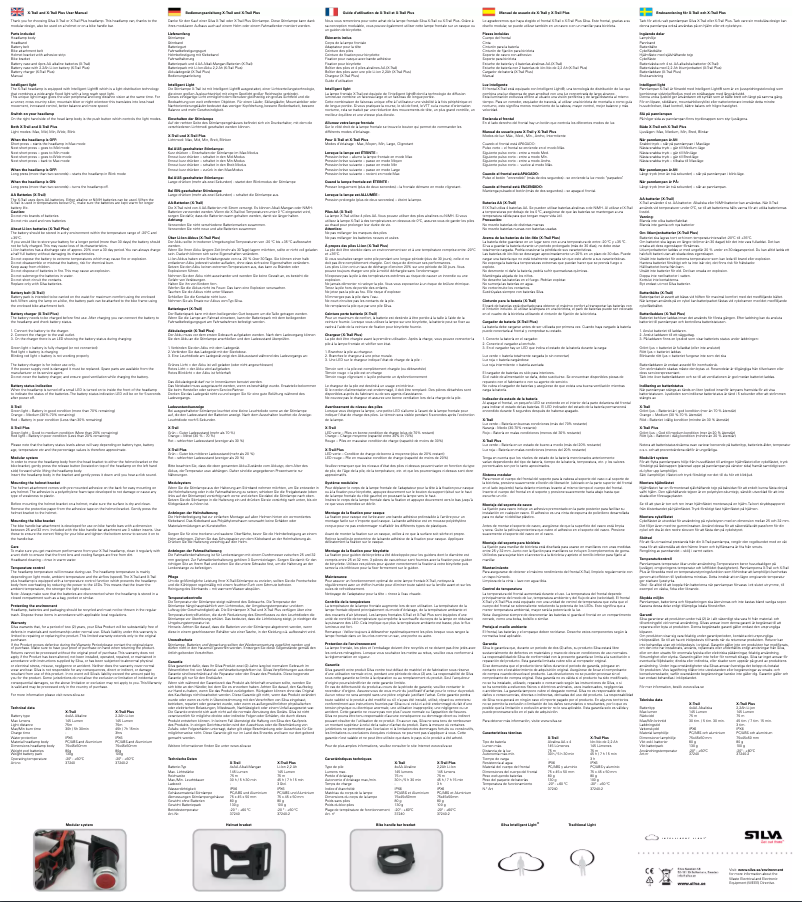 Image de la première page du manuel de l'appareil X-Trail