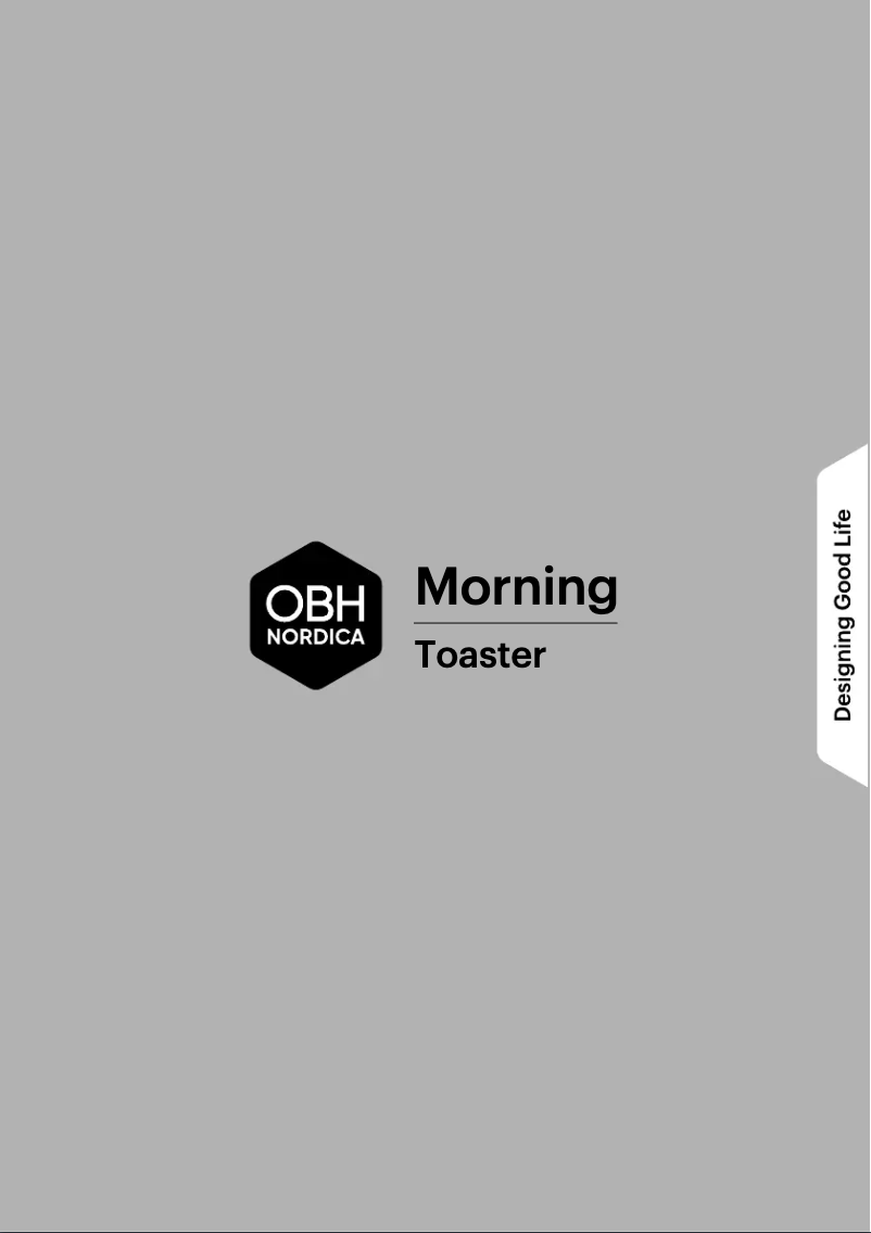 Page n°1 - Manuel utilisateur OBH Nordica Morning JK2M08S0
