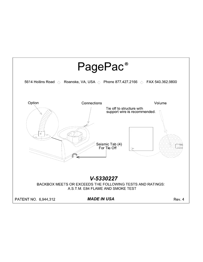 Image de la première page du manuel de l'appareil V-5330227