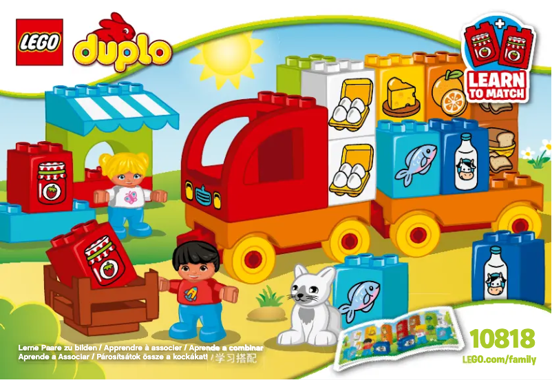 Image de la première page du manuel de l'appareil Duplo 10818