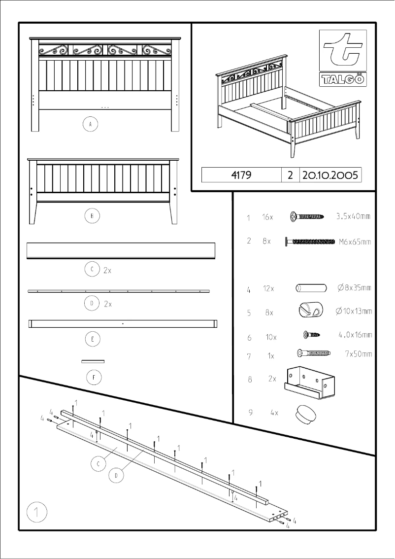 Page 1 de la notice Manuel utilisateur Talgø Selma