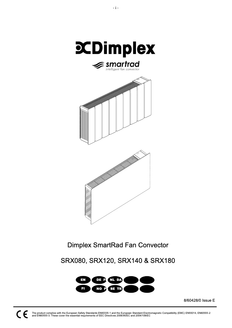 Image de la première page du manuel de l'appareil SRX140EM