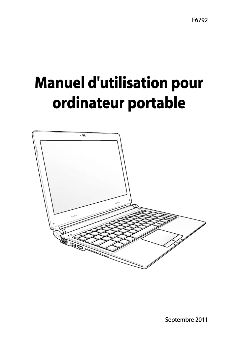 Page n°1 - Manuel utilisateur Asus U32U
