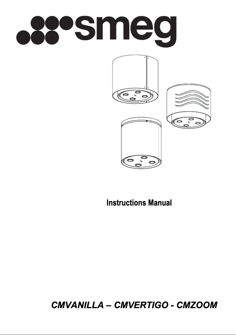 Página 1 del manual Manual de usuario Smeg CMVERTIGO