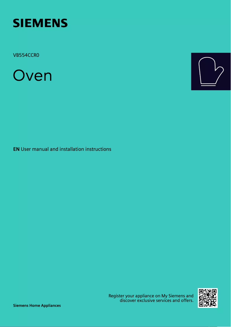 Image de la première page du manuel de l'appareil VB554CCR0