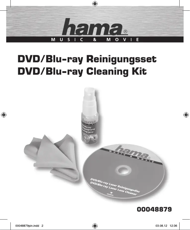 Page n°1 - Manuel utilisateur Hama 48879