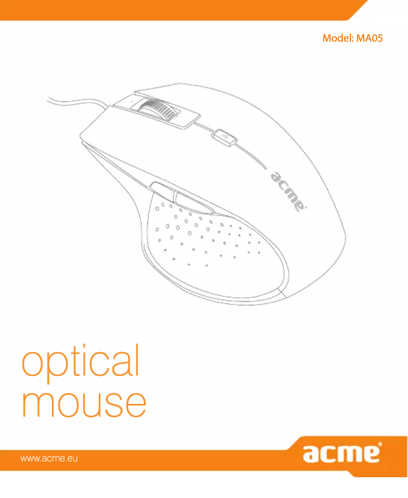 Image de la première page du manuel de l'appareil MA05