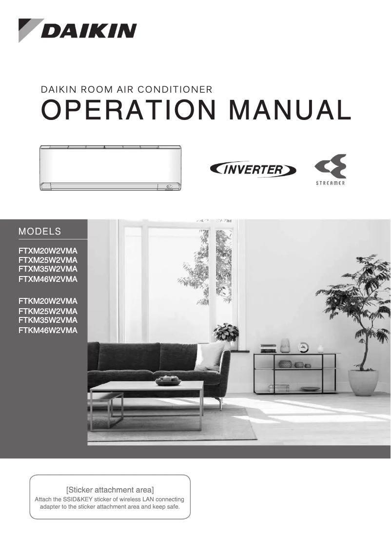 Imagen de la primera página del manual del dispositivo Alira X FTXM25W2VMA