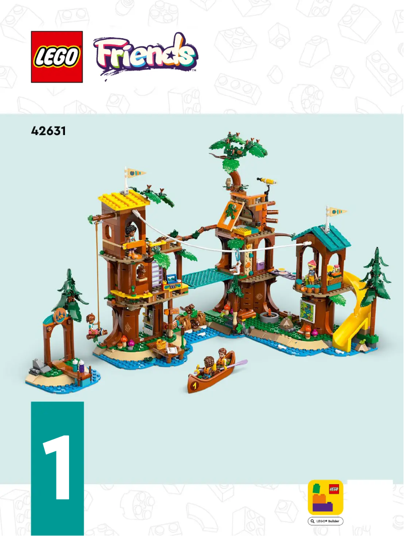 Page 1 de la notice Manuel utilisateur Lego Friends 42631