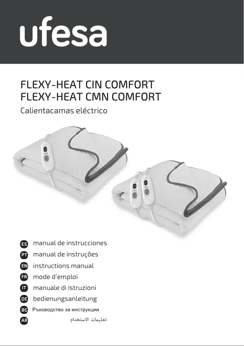 Image de la première page du manuel de l'appareil Flexy-Heat CIN Comfort