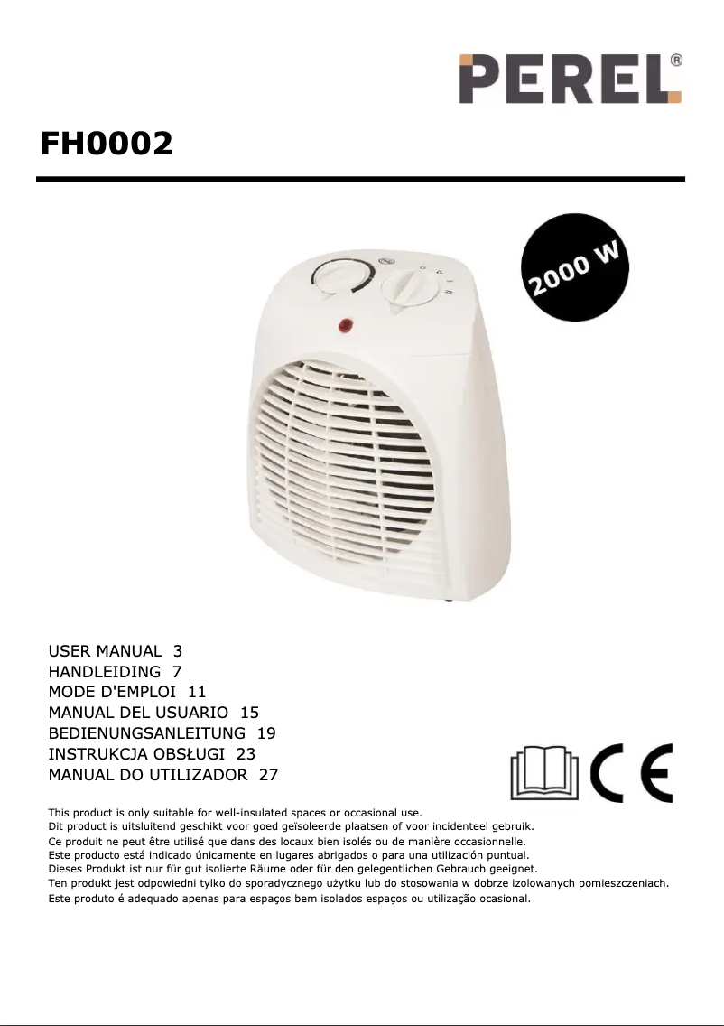 Image de la première page du manuel de l'appareil FH0002