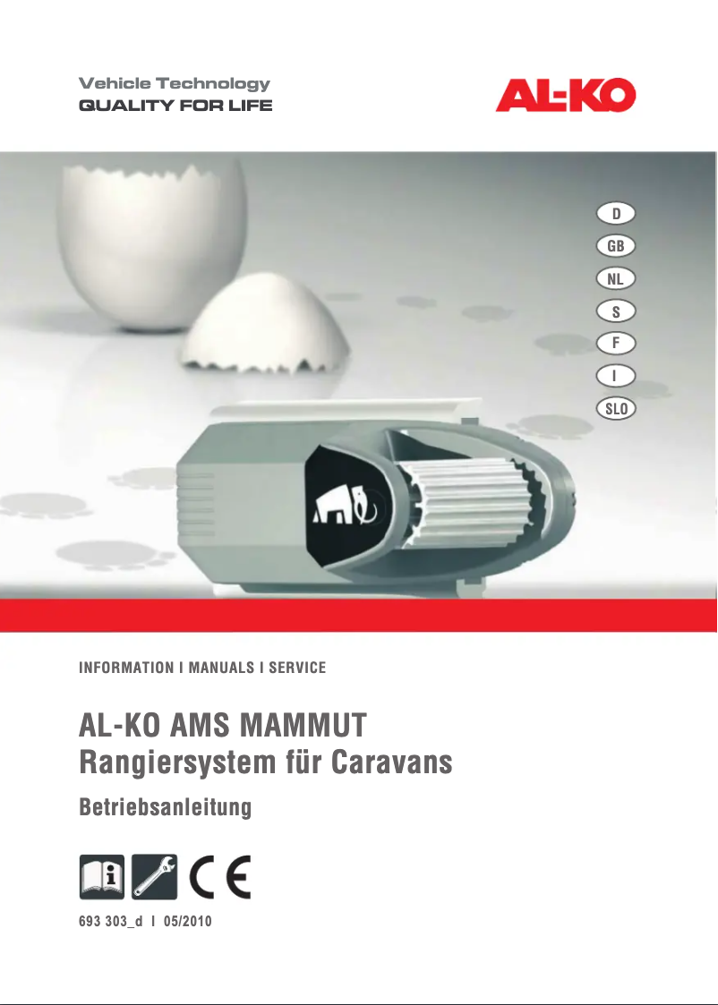 Page n°1 - Manuel utilisateur AL-KO Mammut