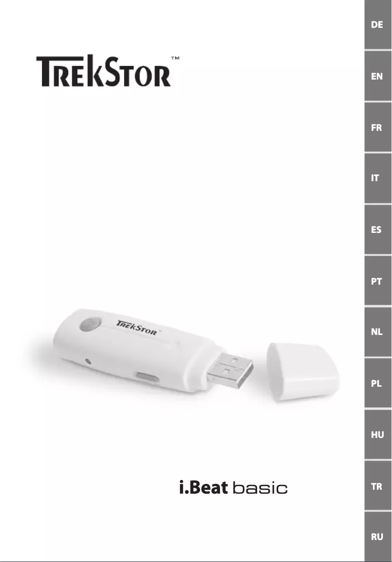Página 1 del manual Manual de usuario TrekStor I.Beat basic