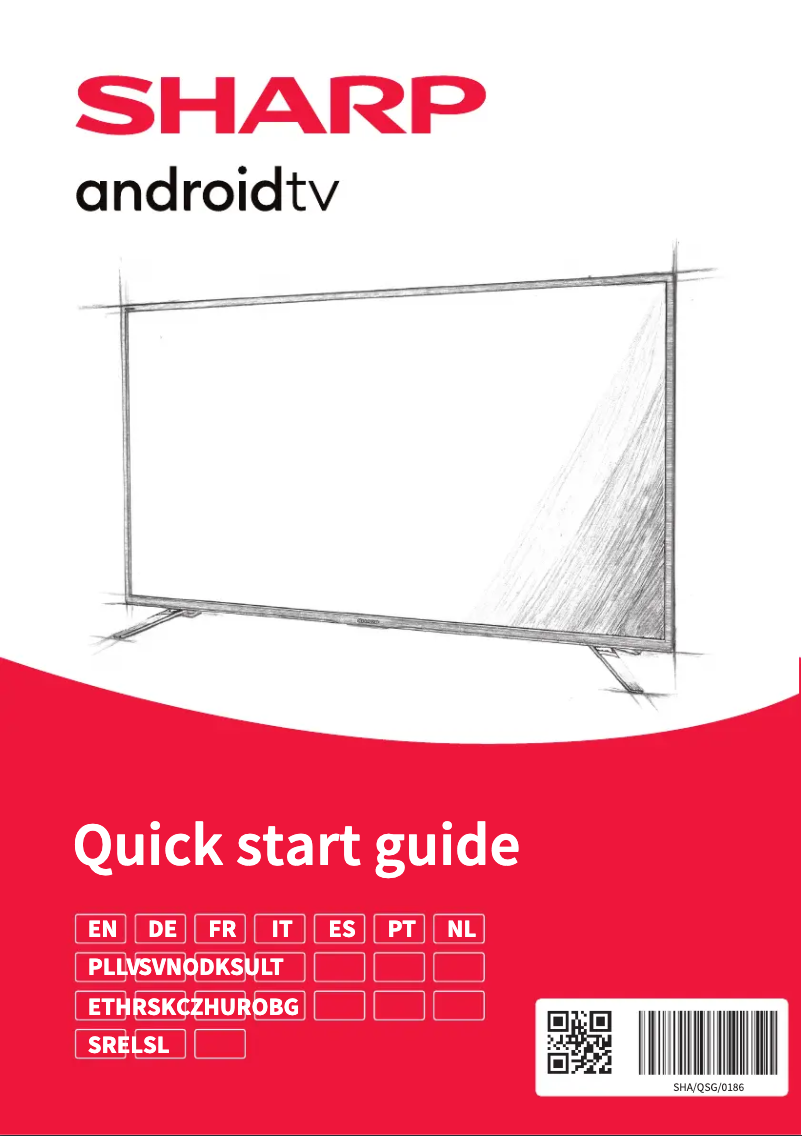 Page n°1 - Guide de démarrage rapide Sharp 32FH8KA