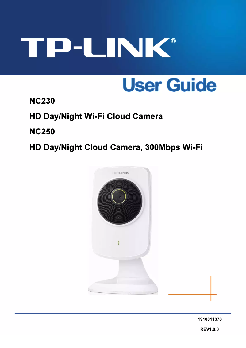 Page 1 de la notice Manuel utilisateur TP-Link TL-NC250