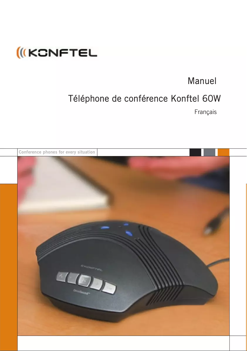 Image de la première page du manuel de l'appareil 60W